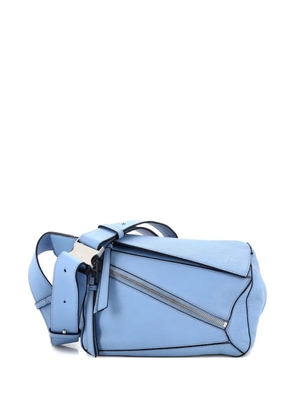 Loewe Pre-Owned Puzzle Bumbag Leather Small crossbody bag - Blue