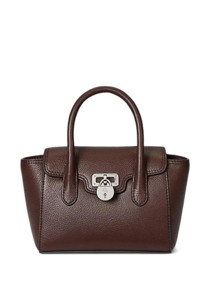 Lauren Ralph Lauren small Tanner satchel bag - Brown