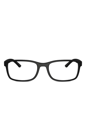 Prada Linea Rossa rectangle-frame glasses - Black