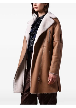 Poche Paris Jakna zip-fastening jacket - Brown