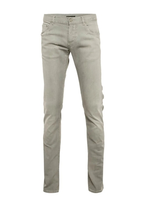 Prada Pre-Owned regular-fit cotton trousers - Grey