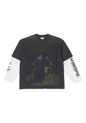 BLDG4 Stove God long-sleeve T-shirt - Black