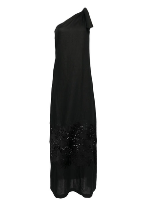 Sachin & Babi Monica one-shoulder dress - Black