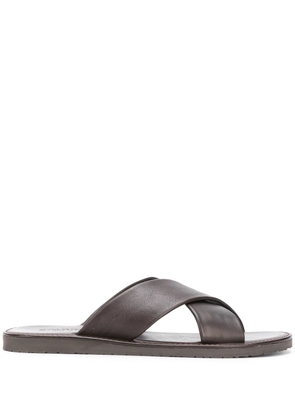 Scarosso Adriano strap sandals - Brown