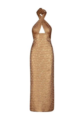 Johanna Ortiz Expedition dress - Gold