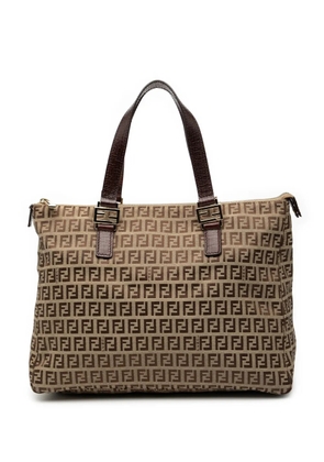 Fendi Pre-Owned 2000-2010 Zucchino Canvas tote bag - Brown