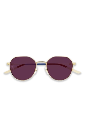 Gucci Eyewear round-frame sunglasses - Gold