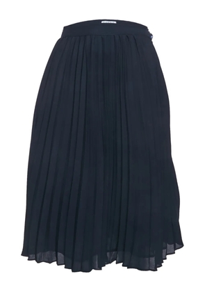 Claudie Pierlot pleated midi skirt - Blue