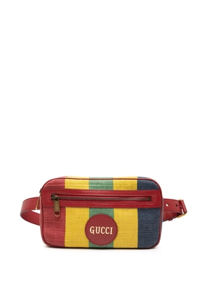 Gucci Pre-Owned 2016-2025 Baiadera Canvas Stripe belt bag - Multicolour