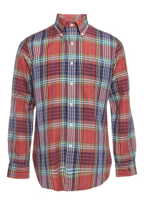 Polo Ralph Lauren Vintage pre-owned plaid cotton shirt - Red