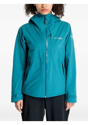 Columbia logo-print jacket - Blue