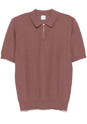 Eleventy polo shirt - Red