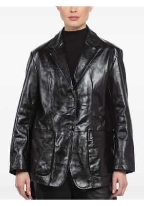 Giorgio Brato X Jade pocket single-breasted jacket - Black