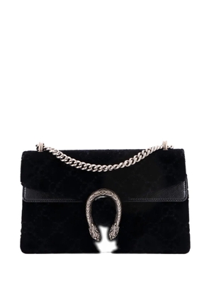Gucci Pre-Owned Dionysus Bag GG Velvet Small shoulder bag - Black