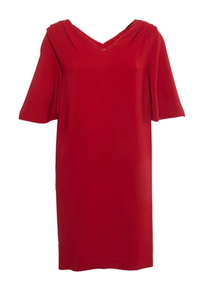 Stella McCartney Pre-Owned pleated-sleeve dress - Red