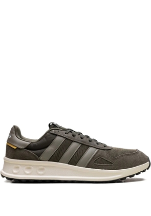 adidas Run 84 three-stripe mesh sneakers - Green