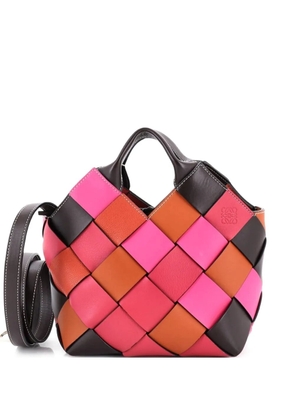 Loewe Pre-Owned Woven Basket Bag Leather Small tote bag - Multicolour