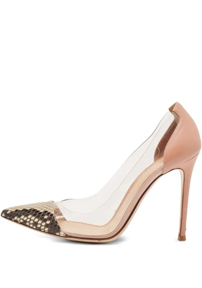 Gianvito Rossi Plexi pumps - Neutrals