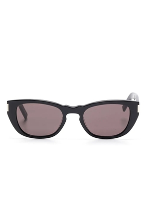 Saint Laurent Pre-Owned cat-eye sunglasses - Black