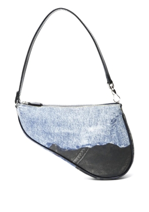 Christian Dior Pre-Owned 2001 Saddle shoulder bag - Blue