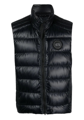 Canada Goose logo-appliqué quilted down gilet - Black