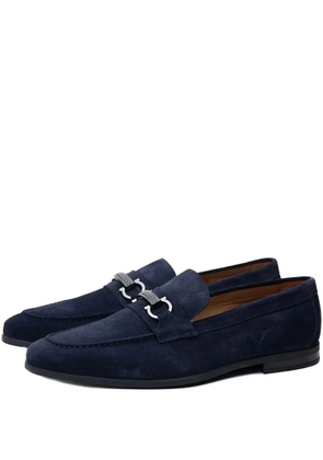 Poche Paris horseshoe detail loafers - Blue
