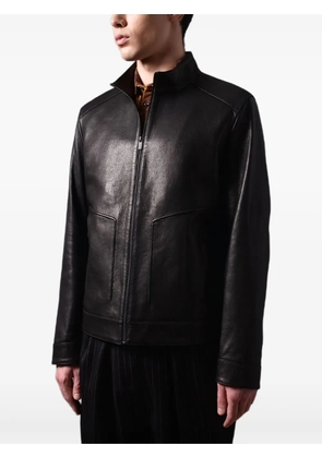 Poche Paris leather jacket - Black