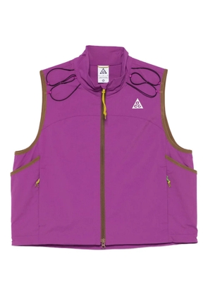 Nike ACG Death Bloom zip sleeveless jacket - Purple