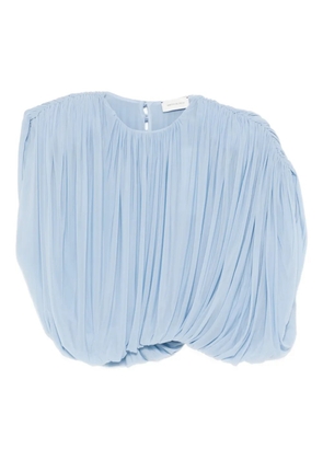 Magda Butrym pleated blouse - Blue