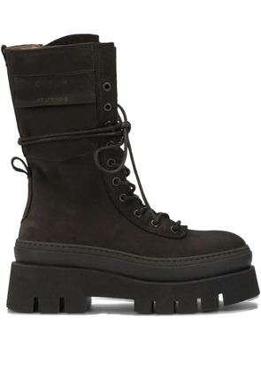 Copenhagen leather combat boots - Brown