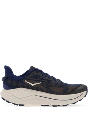 HOKA Challenger 8 lace-up sneakers - Blue