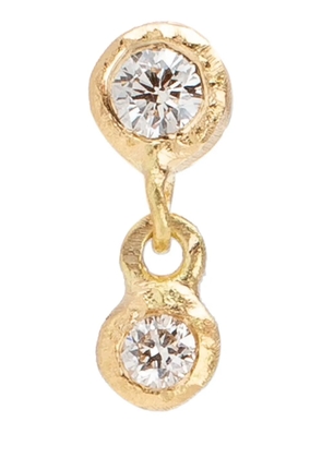 Yasuko Azuma 18kt yellow gold diamond drop earring