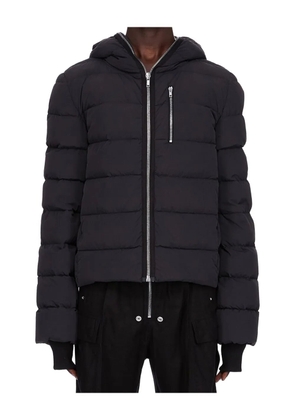 Rick Owens hooded puffer jacket - Black