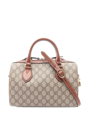Gucci Pre-Owned mini GG canvas boston tote bag - Neutrals