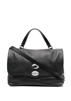 Zanellato medium Postina® studded tote bag - Z0001 NERO