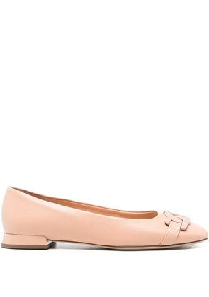 Hogl chain-detail ballet flats - Neutrals