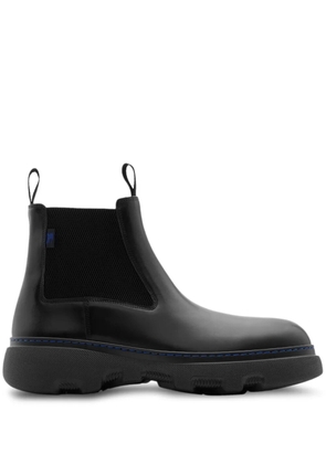 Burberry Creeper leather boots - Black