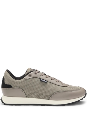 HUGO knitted sneakers - Neutrals