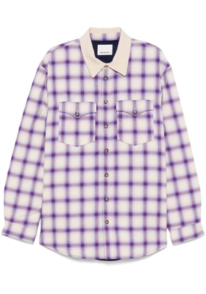 MARANT Steeve shirt jacket - Neutrals