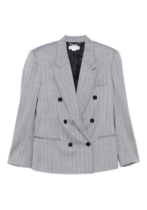 Stella McCartney pinstripe double-breasted blazer - Grey