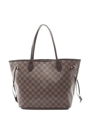 Louis Vuitton Pre-Owned 2009 MM Neverfull Damier Ebène tote bag - Brown