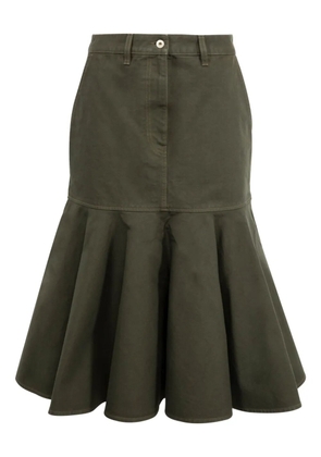 LOEWE cotton skirt - Green