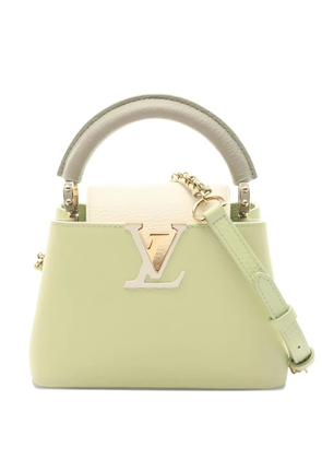 Louis Vuitton Pre-Owned 2010s mini Capucines tote bag - Green