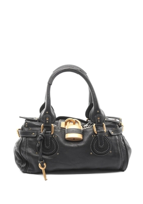 Chloé Pre-Owned 2010s Paddington leather tote bag - Black