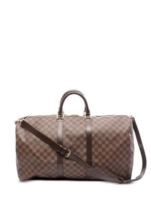 Louis Vuitton Pre-Owned 2009 55 Keepall Bandoulière holdalls bag - Brown