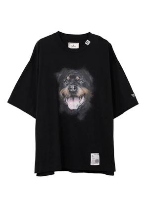 Maison MIHARA YASUHIRO dog-print T-shirt - Black