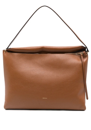 Wandler Penelope zip-up shoulder bag - Brown