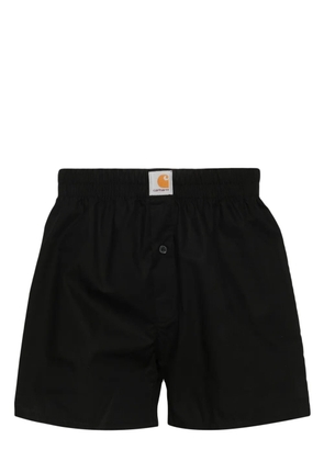 Carhartt WIP logo-waistband cotton boxers - Black