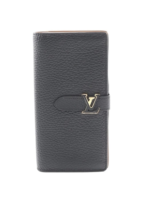 Louis Vuitton Pre-Owned 2021s leather bi-fold long wallet - Black
