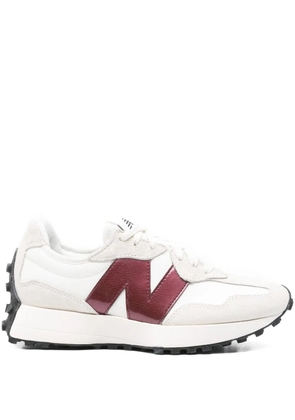 New Balance 327 logo-patch sneakers - White